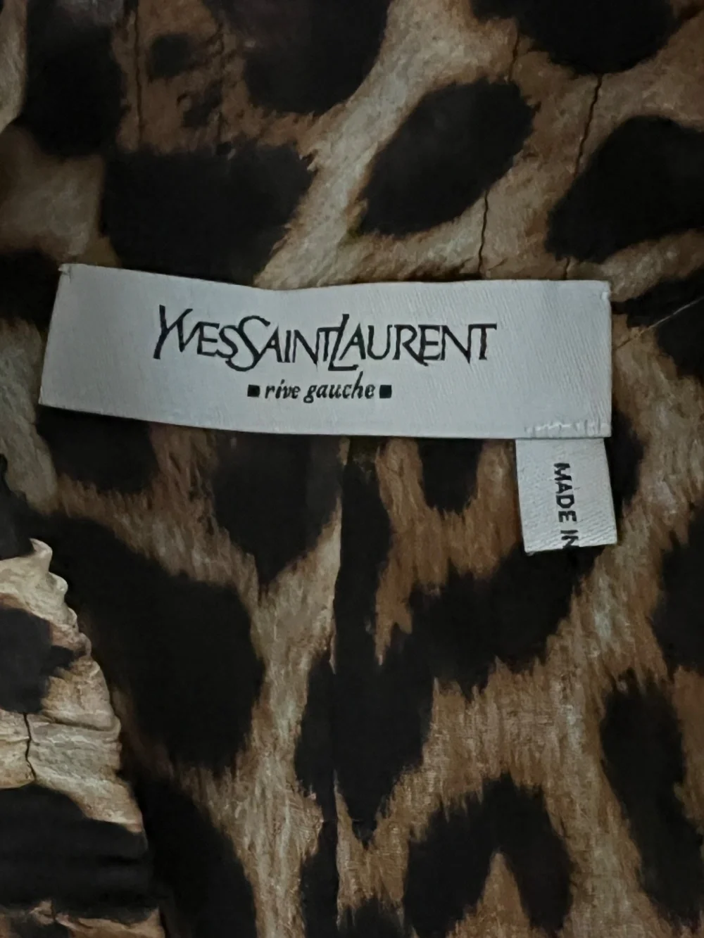 YvesSaintLaurent Animal print Silk Skirt - Picture 10 of 13
